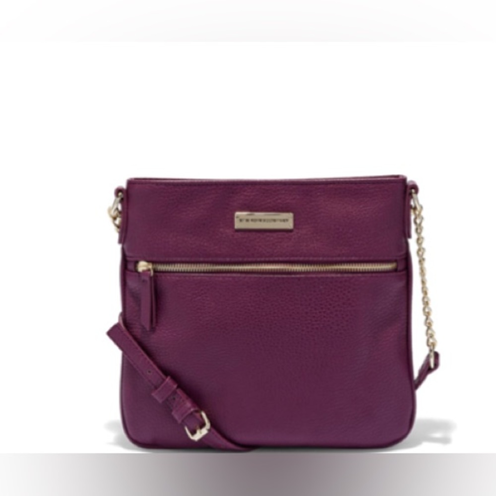 NY & co purple crossbody